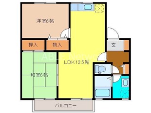 セジュール松泉Ｃ棟の物件間取画像